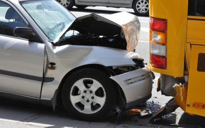 Distracted driving possible cause of school bus crash