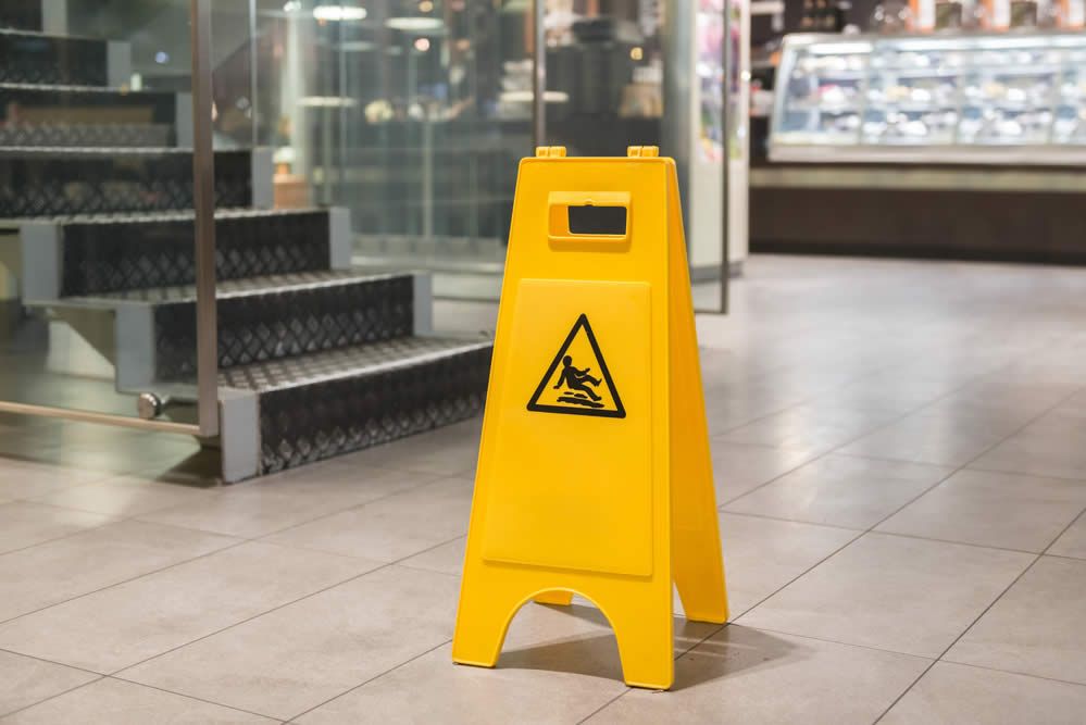 Claiming for a slip and fall accident