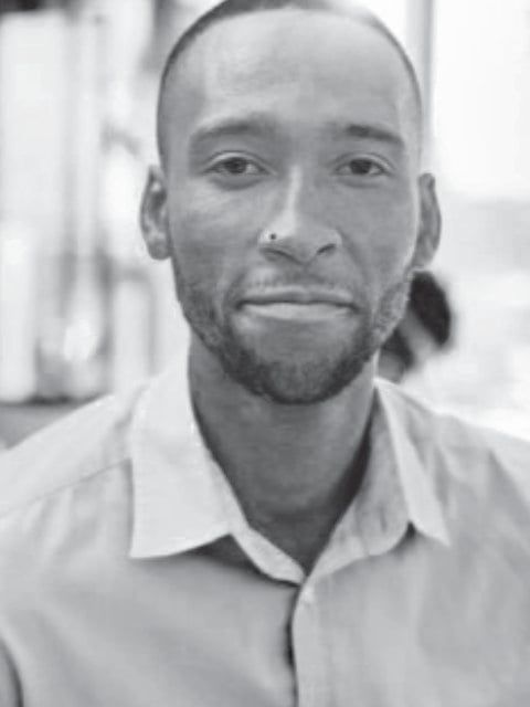 Man in a button-up shirt