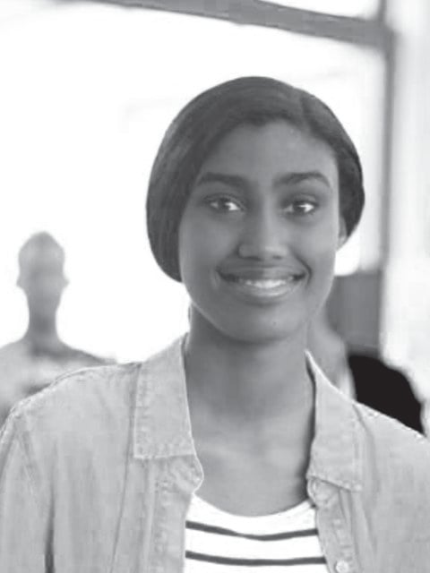 Smiling woman